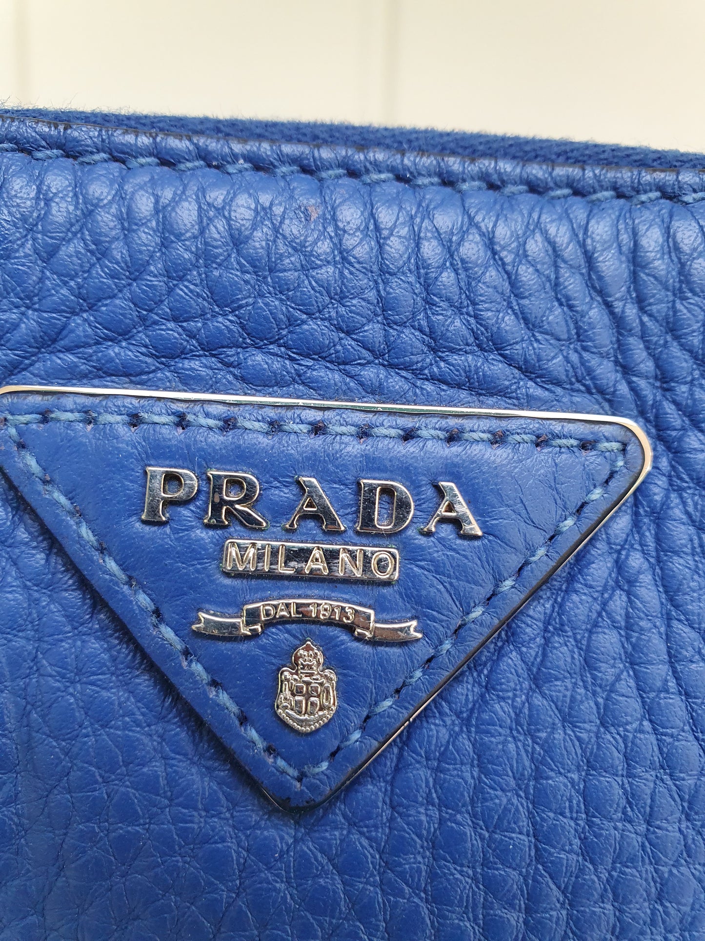 Prada leather crossbody bag