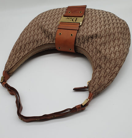 Dior Street chic denim hobo bag