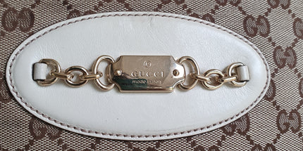 Gucci horse bit shoulder bag