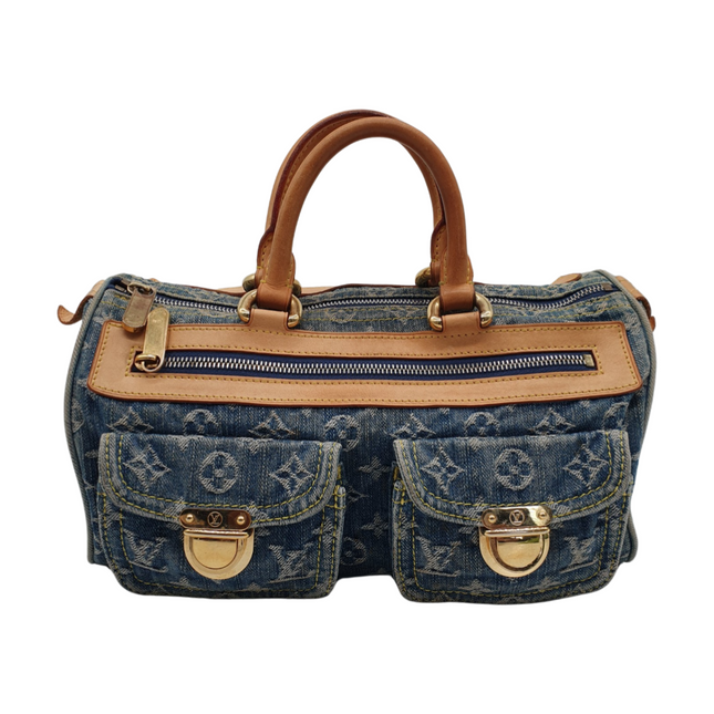 Louis vuitton neo denim handbag