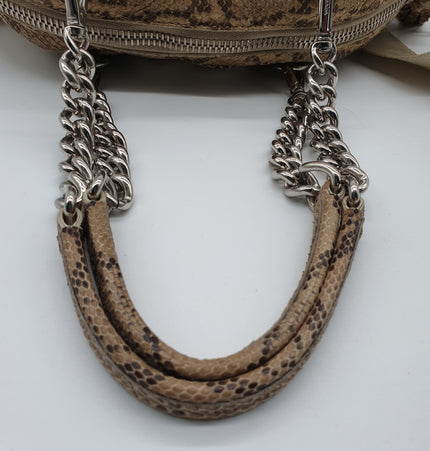 Prada python and cloth crossbodybag