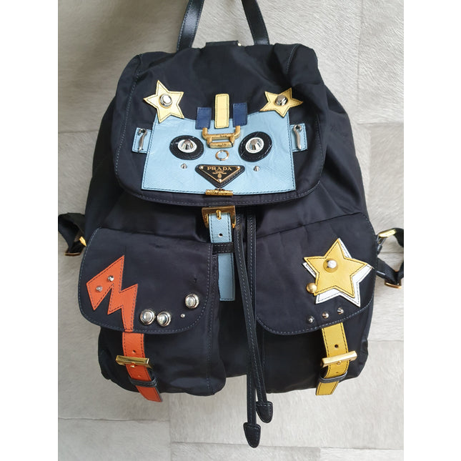 Prada robot backpack