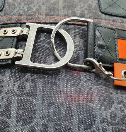 Dior Flight denim bag