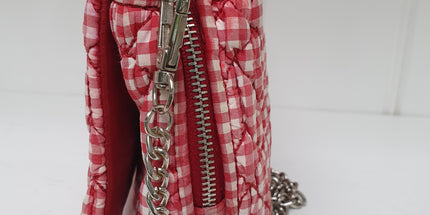 Miu miu crystal striped crossbody bag