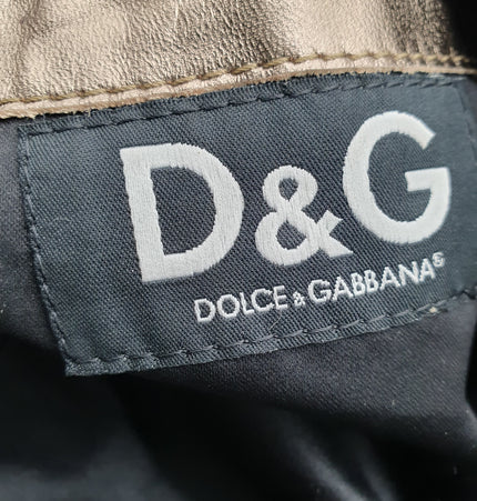 Dolce and gabbana fur shoulder bag