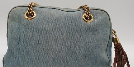 Gucci soho denim shoulder bag