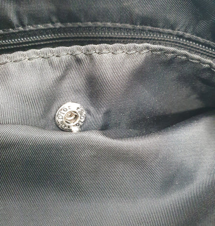 Dior Boston denim handbag