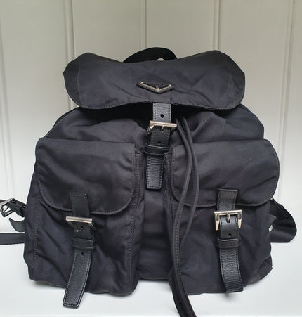 Prada renylon backpack