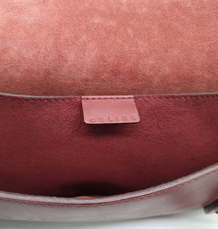 Celine leather shoulder bag