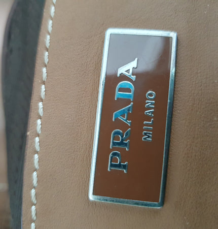 Sac à dos en cuir Prada