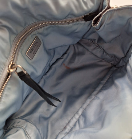 Prada studded crossbody bag