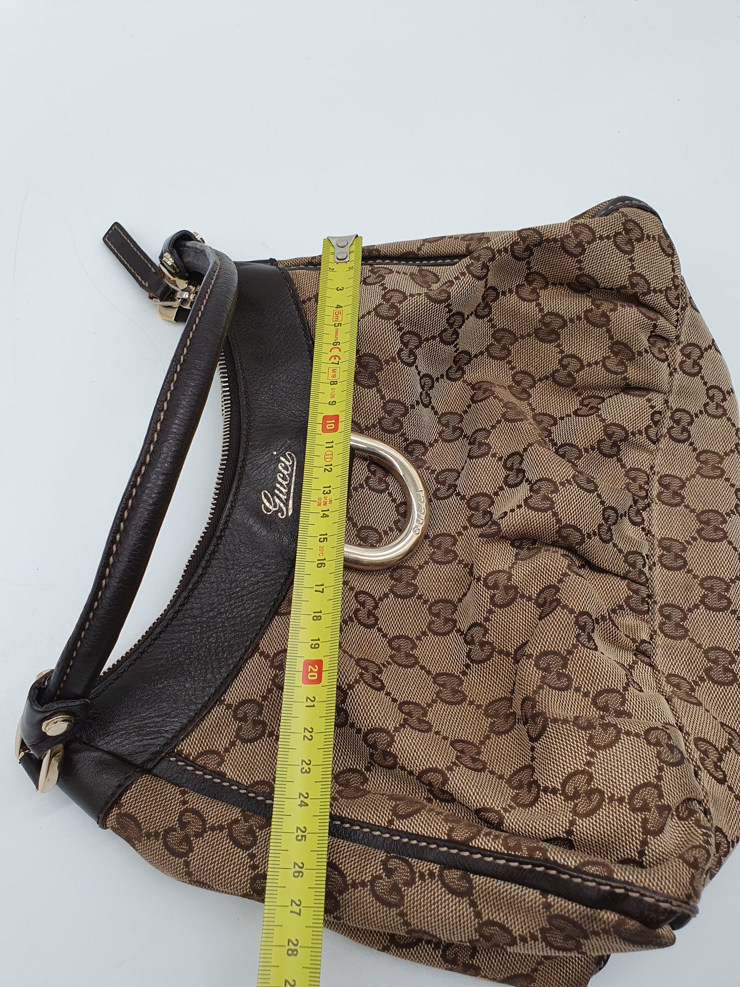 Gucci D ring shoulder bag