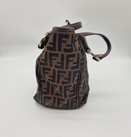 Sac bandoulière en tissu Fendi FF