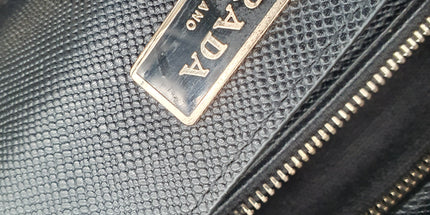 Prada double tote