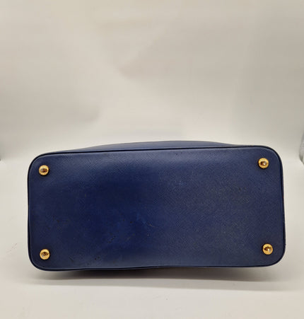 Prada saffiano top zipper handbag