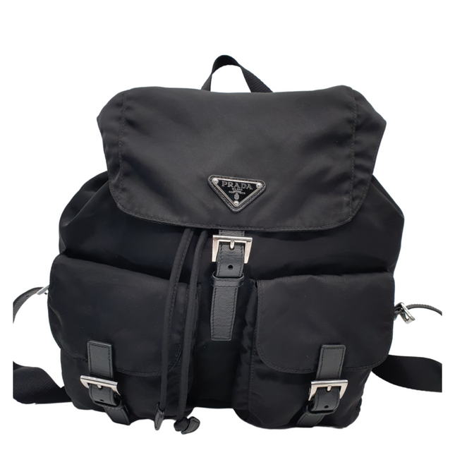 Prada cloth backpack