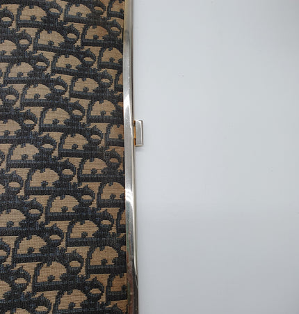 Dior vintage monogram denim clutch bag