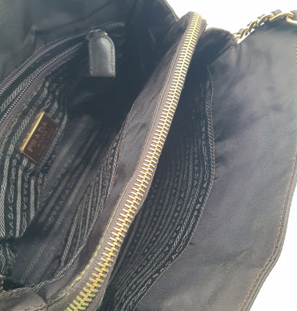 Prada nylon shoulder bag