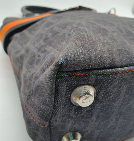 Dior Flight denim bag