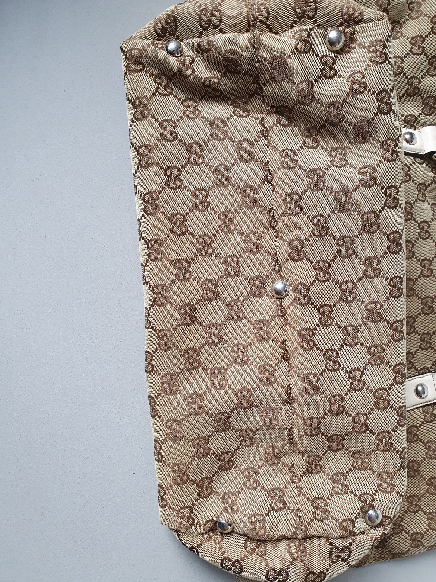 Gucci monogram shoulder tote