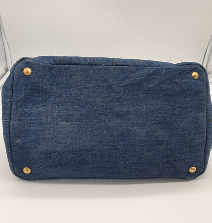 Prada canapa tote bag