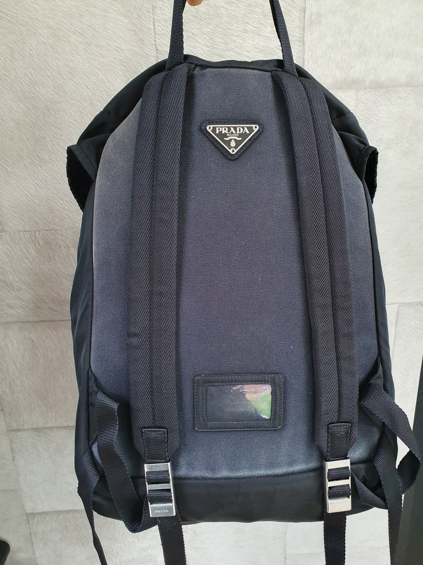 Prada nylon backpack