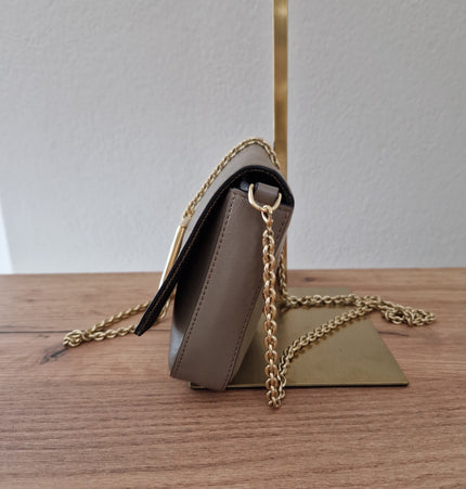 Fendi baguette chain crossbody bag