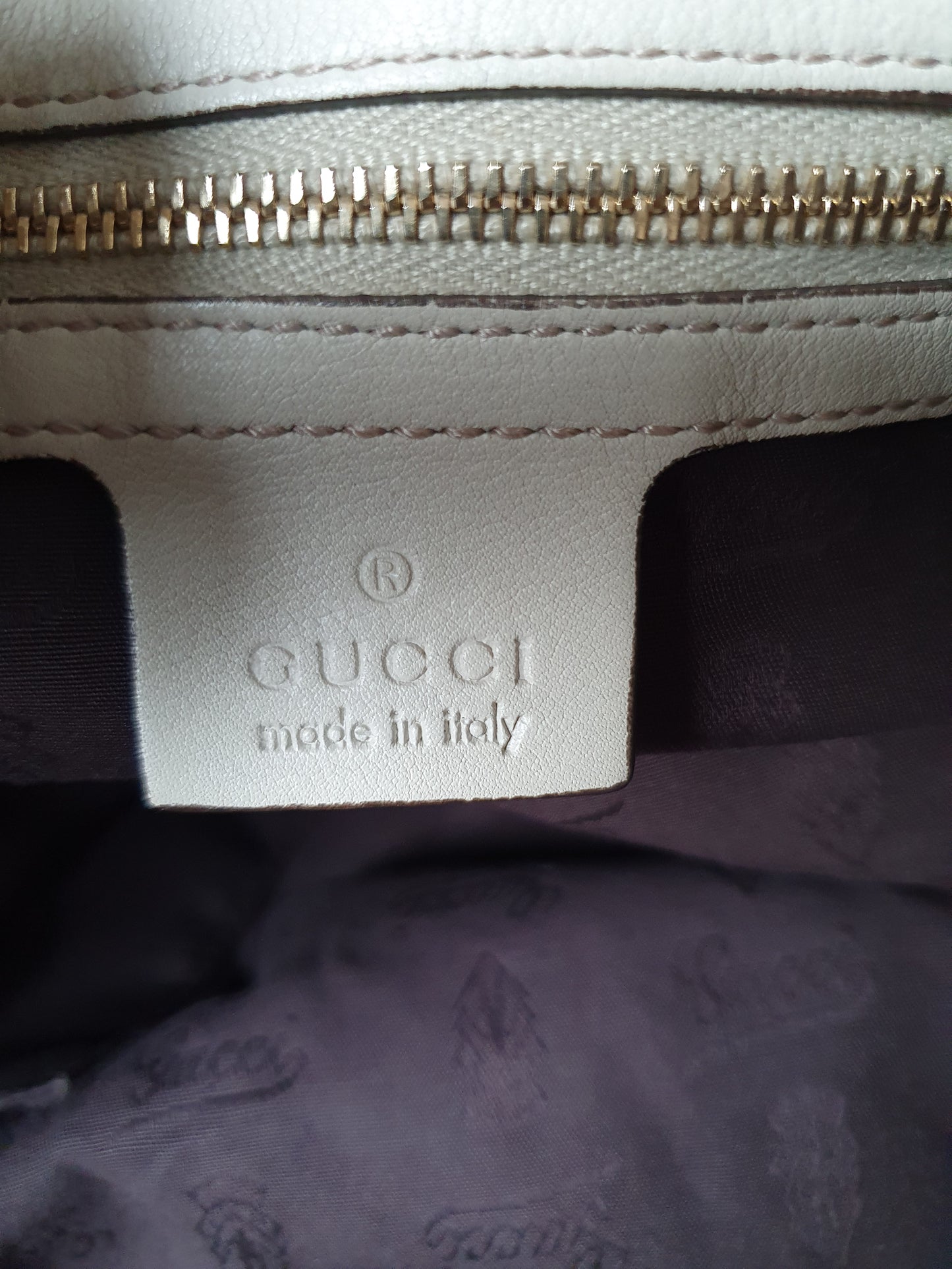 Gucci leather shoulder bag
