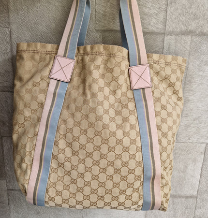 Gucci cloth tote bag