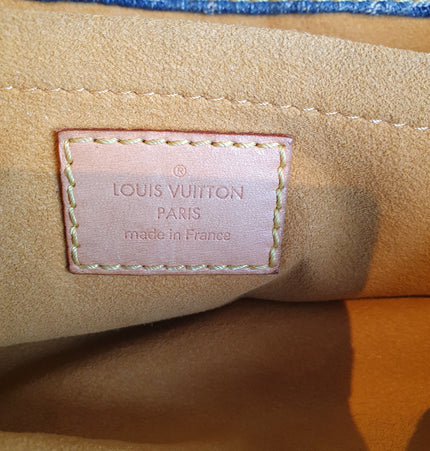 Louis vuitton denim handbag