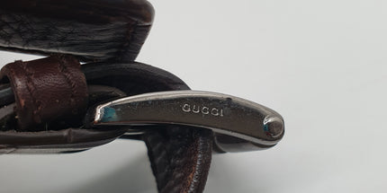 Gucci guccisima leather messenger bag