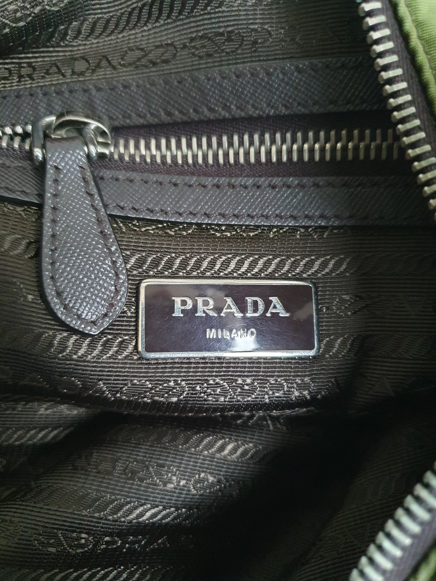 Prada nylon shoulder bag