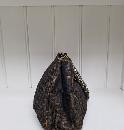 Fendi Mia cloth shoulder bag