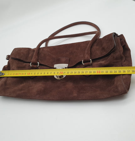 Prada suede handbag