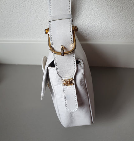 Celine vintage triomphe shoulder bag