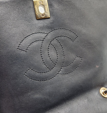 Chanel chevron crossbody bag