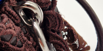 Prada lace shoulder bag