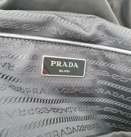 Prada cloth backpack