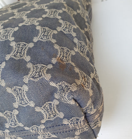 Sac bandoulière en denim Céline