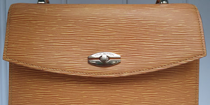 Louis vuitton malesherbes handbag epi leather
