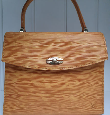 Louis vuitton malesherbes handbag epi leather