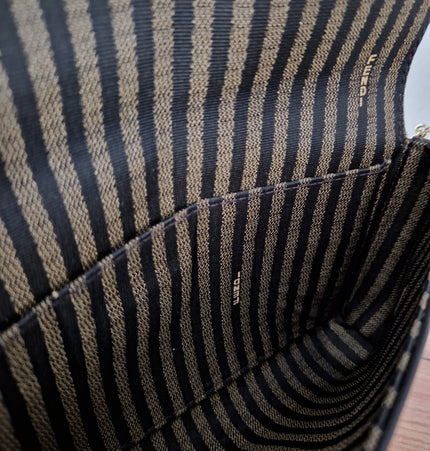 Fendi baguette chain crossbody bag