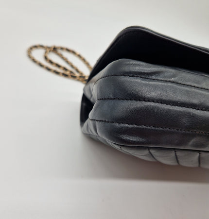Chanel chevron crossbody bag