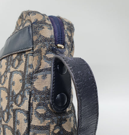 Dior monogram crossbody denim vintage bag