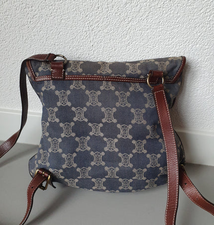 Celine vintage triomphe backpack