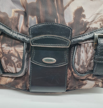 Sac bandoulière en tissu Prada