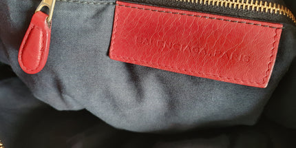 Balenciaga city mettalic bag