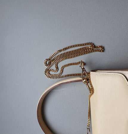 Celine vintage leather classic bag