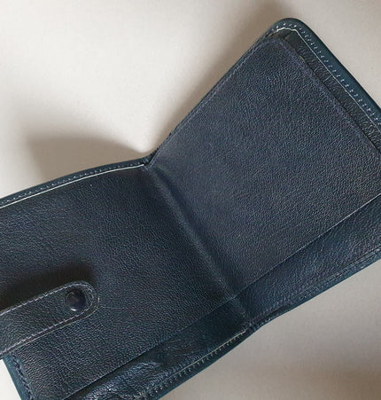 Dior monogram vintage mini denim wallet