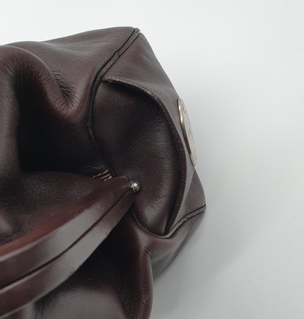 Celine vintage kiss lock handbag